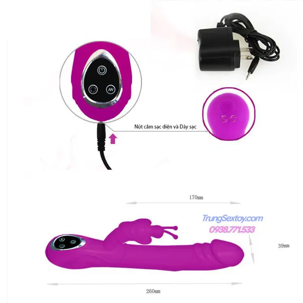 Dương Vật Giả Cao Cấp Pretty Love Butterfly - Sự Lựa Chọn Hoàn Hảo Cho Phái Đẹp