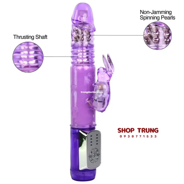 Dương Vật Giả Rung Thụt Mr Rabbit - LyBaile Chính Hãng