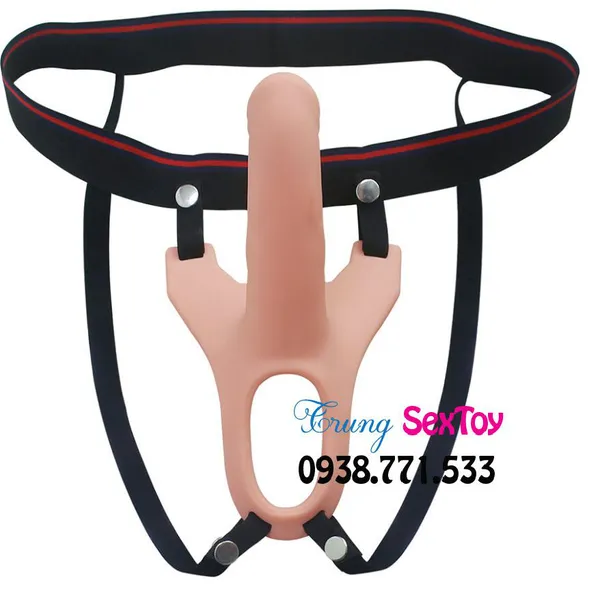 Dương vật giả dây đeo rỗng ruột như thật giải quyết nhu cầu nhanh chóng