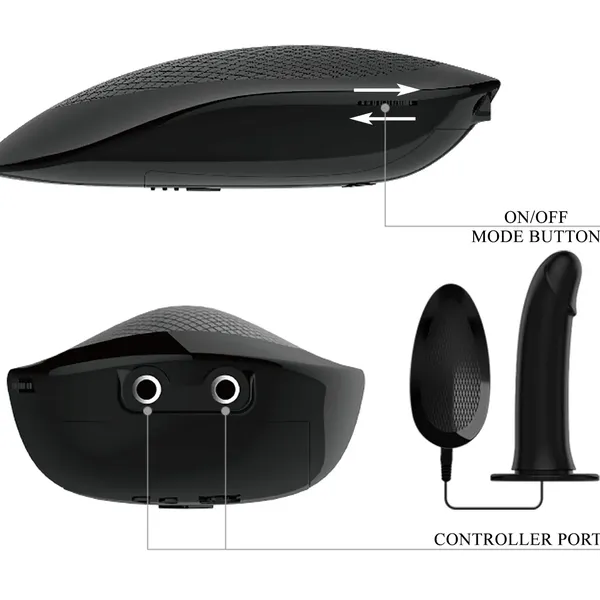 Dương Vật Giả Đeo Hông Pretty Love Myron Rỗng Ruột Hỗ Trợ Tăng Kích Thước