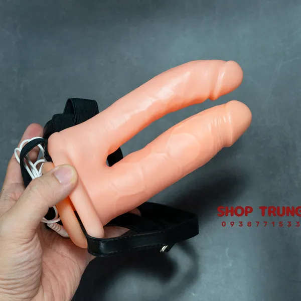 Đồ chơi người lớn dành cho nam - dương vật rỗng ruột hai đầu