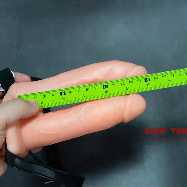 Đồ chơi người lớn dành cho nam - dương vật rỗng ruột hai đầu