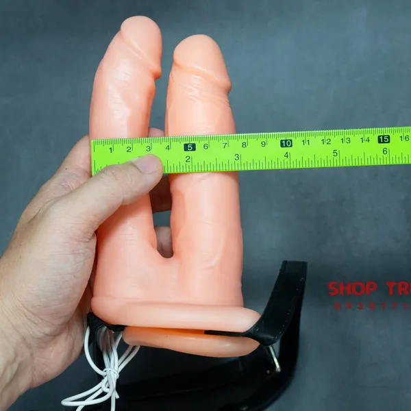 Đồ chơi người lớn dành cho nam - dương vật rỗng ruột hai đầu
