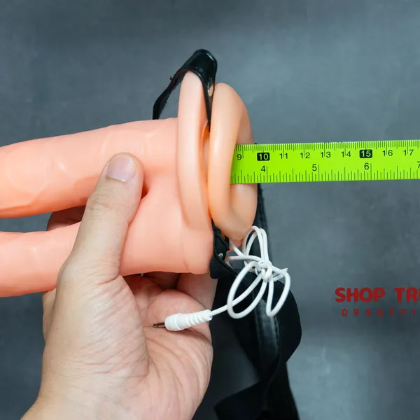 Đồ chơi người lớn dành cho nam - dương vật rỗng ruột hai đầu