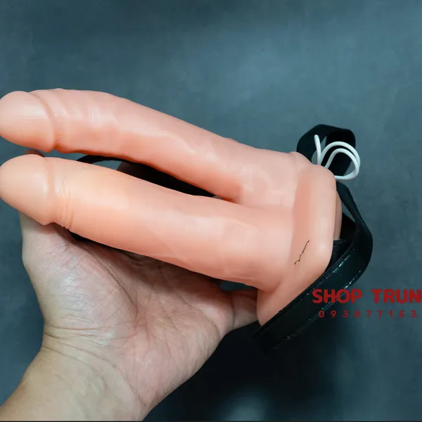 Đồ chơi người lớn dành cho nam - dương vật rỗng ruột hai đầu