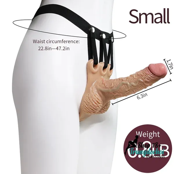 Quần Đeo Dương Vật Giả Rỗng Ruột JIUAI Công Nghệ Triple Fixation Chống Rũ