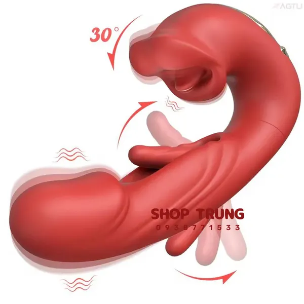 Dương Vật Giả Đa Năng AGTU Trải Nghiệm 3 trong 1 Đỉnh Cao