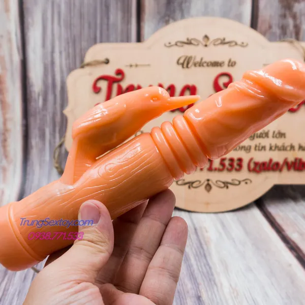 Dương vật giả rung ngoáy cực đỉnh