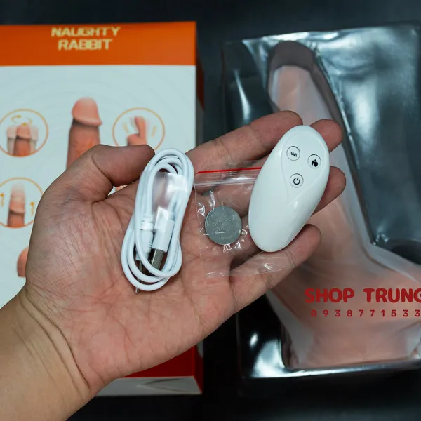 Dương vật giả gắn tường dài 16cm rung thụt ngoáy có nhiệt độ