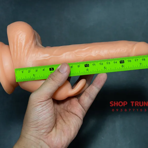 Dương vật giả gắn tường dài 16cm rung thụt ngoáy có nhiệt độ
