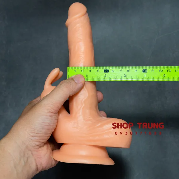 Dương vật giả gắn tường dài 16cm rung thụt ngoáy có nhiệt độ