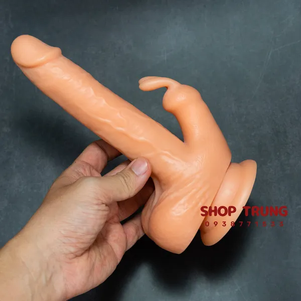 Dương vật giả gắn tường dài 16cm rung thụt ngoáy có nhiệt độ