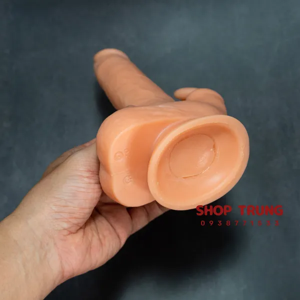Dương vật giả gắn tường dài 16cm rung thụt ngoáy có nhiệt độ