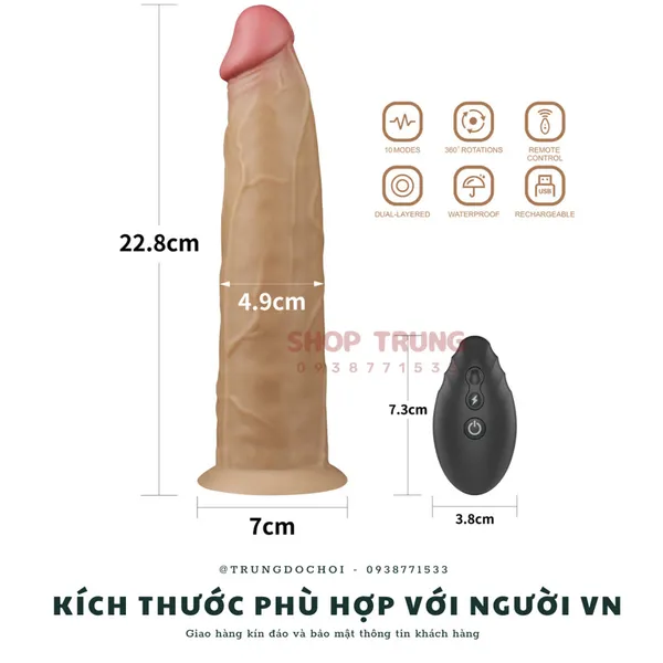 Lovetoy Rotator Rung Ngoáy Điều Khiển Từ Xa - Sự Lựa Chọn Hoàn Hảo Cho Phái Đẹp