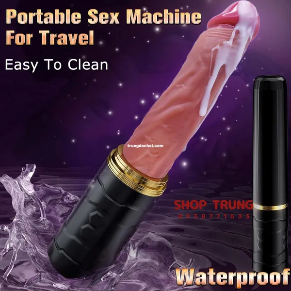 Dương Vật Giả Rung Thụt 7 Chế Độ Cao Cấp Điều Khiển Từ Xa
