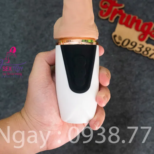 Dương Vật Giả Rung Thụt Cầm Tay Mềm Mịn Như Thật