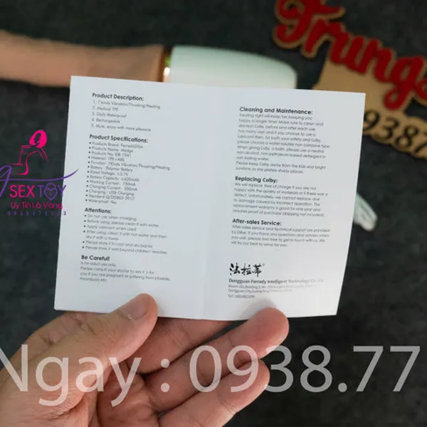 Dương Vật Giả Rung Thụt Cầm Tay Mềm Mịn Như Thật