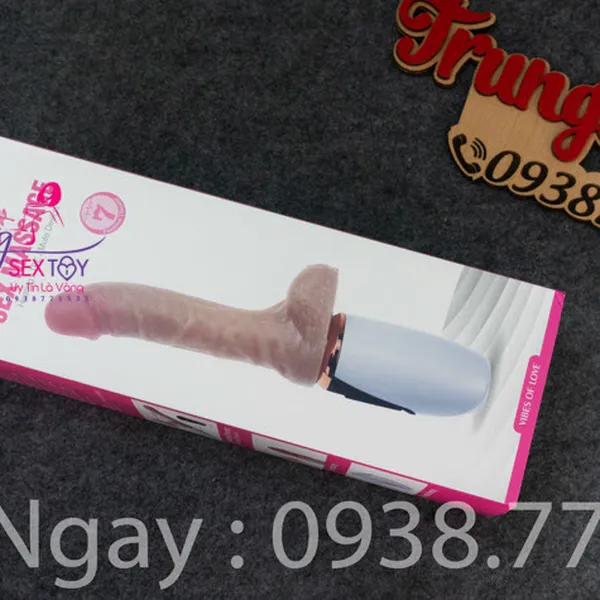 Dương Vật Giả Rung Thụt Cầm Tay Mềm Mịn Như Thật