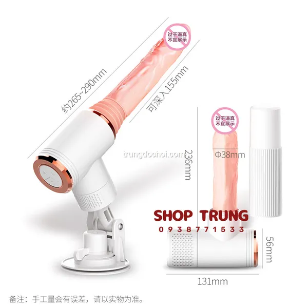 Máy Rung Thụt Tự Động Cho Nữ Chân Thật Như Yêu, Thăng Hoa Cảm Xúc