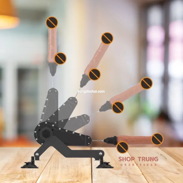Dương Vật Giả Dạng Máy Rung Thụt Robot Dành Cho Nữ