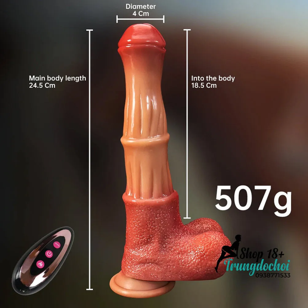  Dương Vật Giả Thụt Tự Động HORSE DICK Silicon Cao Cấp