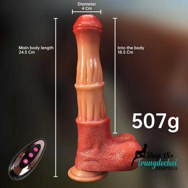  Dương Vật Giả Thụt Tự Động HORSE DICK Silicon Cao Cấp