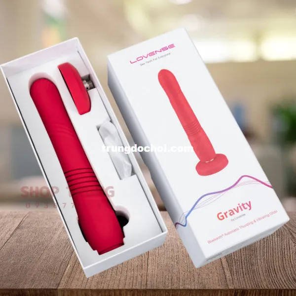Dương Vật Giả Lovense Gravity Rung Thụt Điều Khiển Từ Xa Bằng App Hàng Chính Hãng 