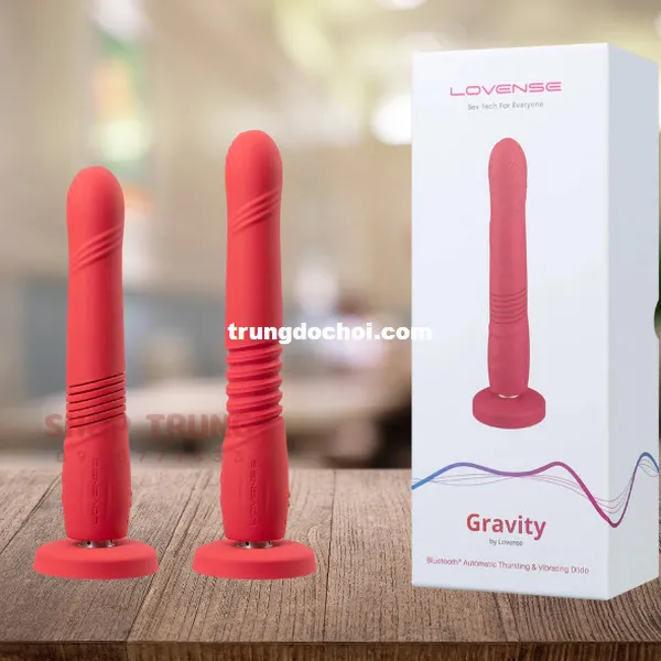 Dương Vật Giả Lovense Gravity Rung Thụt Điều Khiển Từ Xa Bằng App Hàng Chính Hãng 