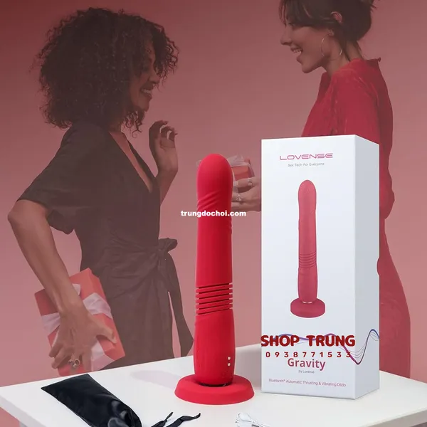 Dương Vật Giả Lovense Gravity Rung Thụt Điều Khiển Từ Xa Bằng App Hàng Chính Hãng 