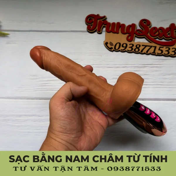 Dương vật giả East Cock Rung Thụt Cực Mạnh Có Nhiệt Độ
