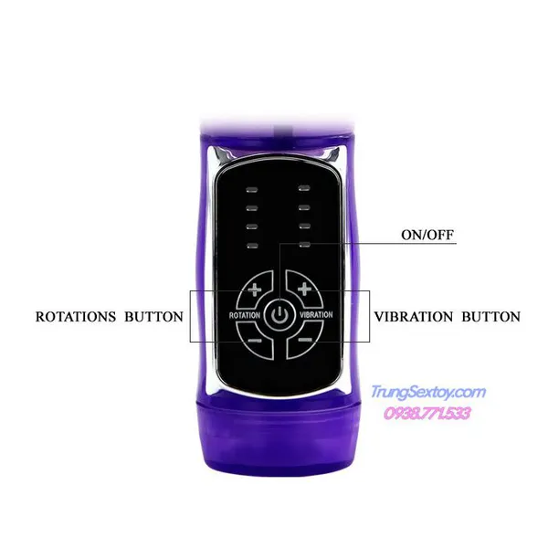 Dương vật giả cầm tay Butterfly Prince dành cho nữ