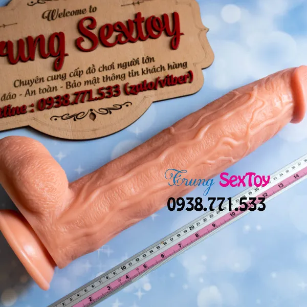 Dương vật giả khủng da người 40*8cm kích thích mọi cảm giác hàng hiếm