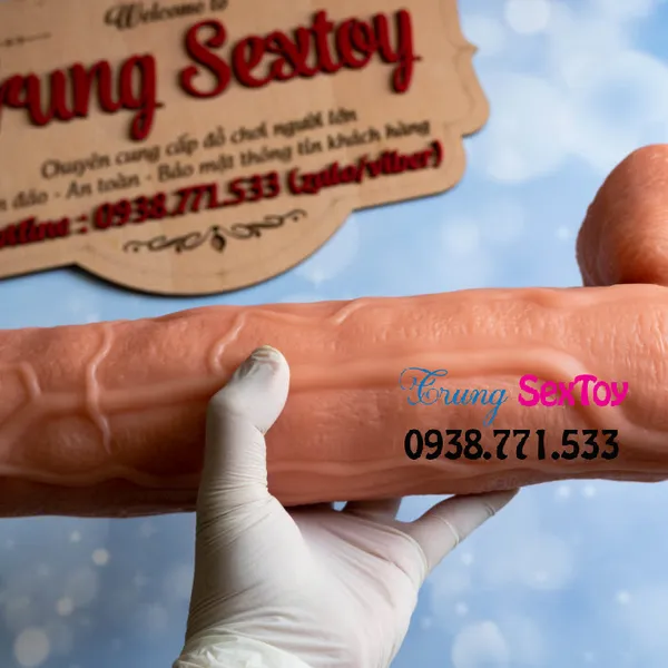Dương vật giả khủng da người 40*8cm kích thích mọi cảm giác hàng hiếm
