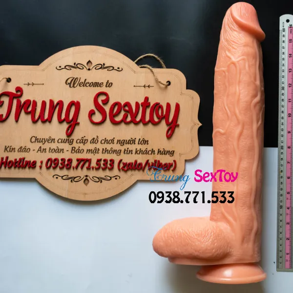 Dương vật giả khủng da người 40*8cm kích thích mọi cảm giác hàng hiếm