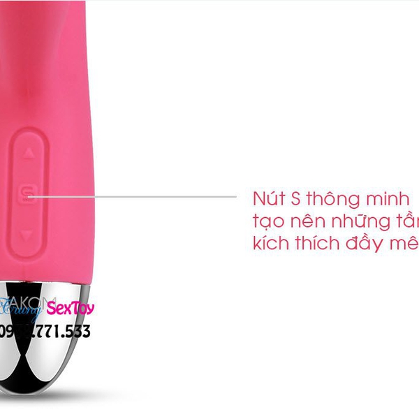 Svakom Barbara Rabbit Vibrator 2 Động Cơ Kích Thích Điểm G & Âm Vật Với Intelligent Mode Độc Quyền