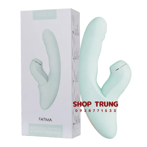 Dương Vật Giả Svakom DuoGlow 2 Thiết Kế 2 Trong 1, Điều Khiển Qua App