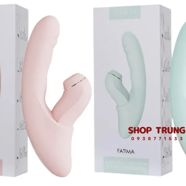 Dương Vật Giả Svakom DuoGlow 2 Thiết Kế 2 Trong 1, Điều Khiển Qua App