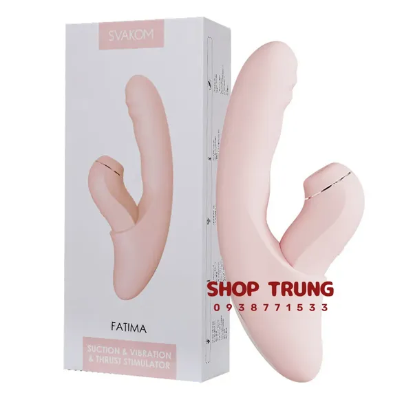 Dương Vật Giả Svakom DuoGlow 2 Thiết Kế 2 Trong 1, Điều Khiển Qua App