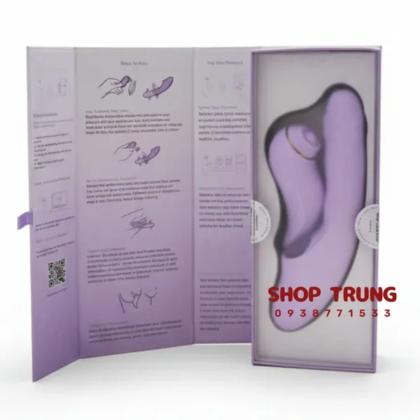 Dương Vật Giả Svakom DuoGlow 2 Thiết Kế 2 Trong 1, Điều Khiển Qua App