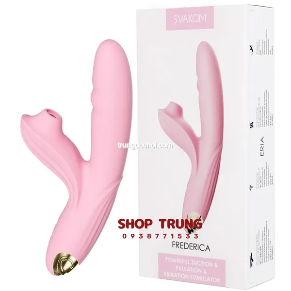 Svakom Frederica Thiết Kế Đẹp Rung Hút Cực Đỉnh