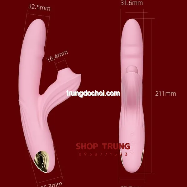 Svakom Frederica Thiết Kế Đẹp Rung Hút Cực Đỉnh