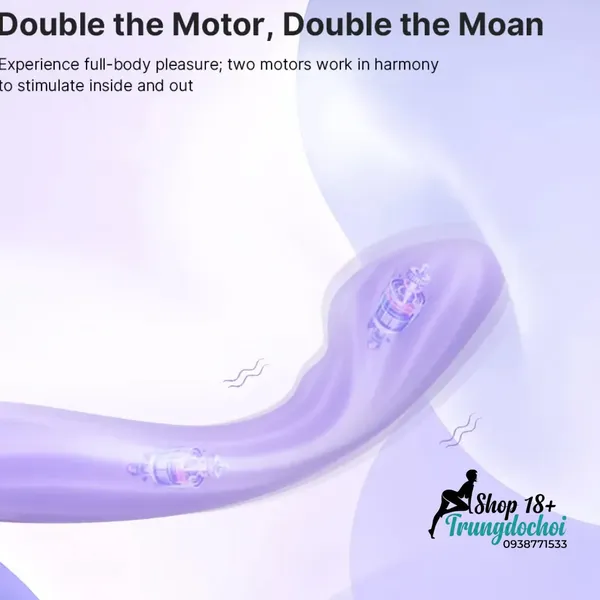 Svakom Margot Máy Rung 2 Đầu Sưởi Ấm Kích Thích G-Spot Điều Khiển App