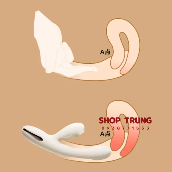 Dương Vật Giả Svakom UNECO Hút Sóng Âm Kích Thích Kép Thông Minh Qua App 