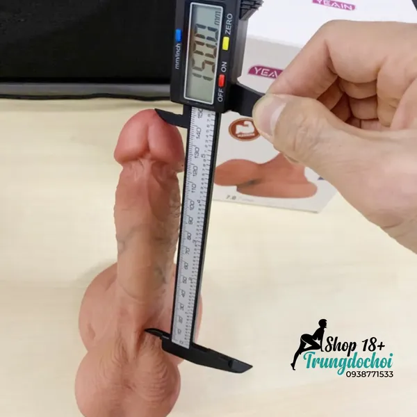 Yeain Real Dildo Dương Vật Giả Silicone Lỏng 2 Lớp, Siêu Mềm Như Thật Có Đế Hút Tường