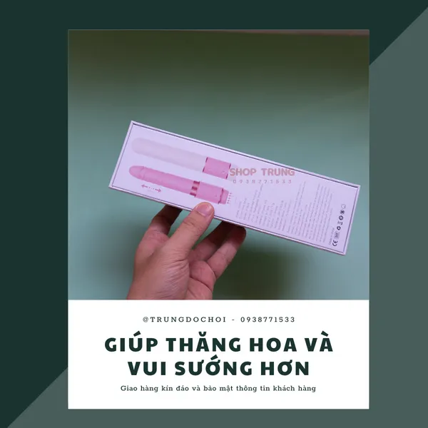 Dương Vật Giả Yeain Rung Thụt vá Bú Mút Mini 2 Trong 1