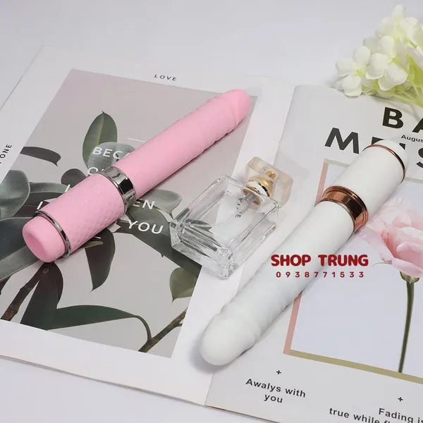 Dương Vật Giả Yeain Rung Thụt vá Bú Mút Mini 2 Trong 1