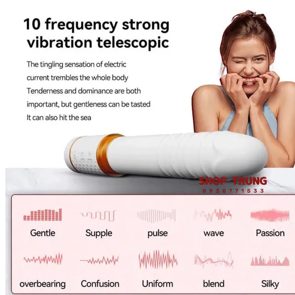 Dương Vật Giả Yeain Rung Thụt vá Bú Mút Mini 2 Trong 1