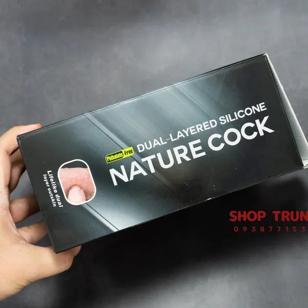 Dương vật giả gắn tường Lovetoy Silicone Platinum 19,5*4,5cm 