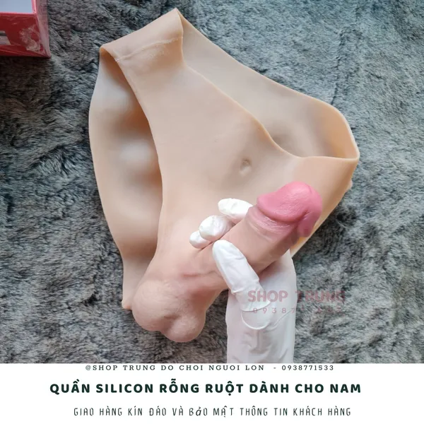Dương Vật Giả Rỗng Ruột Liền Quần Cao Cấp Hàng Cực Hiếm Nhé