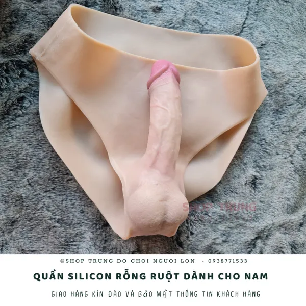 Dương Vật Giả Rỗng Ruột Liền Quần Cao Cấp Hàng Cực Hiếm Nhé